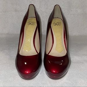 Joan & David Red Patent Leather Heel 👠 (SIZE 7.5) *NO BOX*